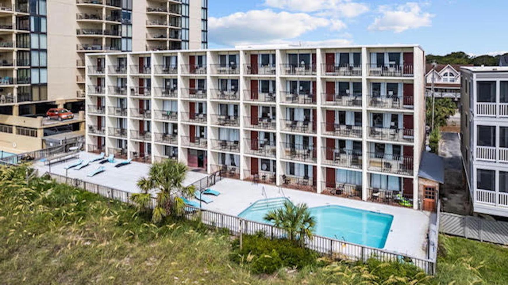 Oasis Hotel Север Миртл Бич Экстерьер фото